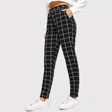 Black Striped Trousers - SUMMER COLLECTION