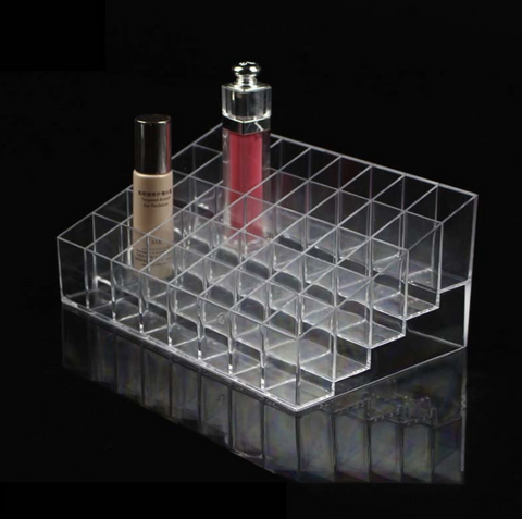 Clear Plastic Lip Stick Holder (40 Slots) - SUMMER COLLECTION
