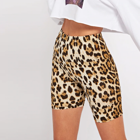 Leopard Print Short Legging - SUMMER COLLECTION
