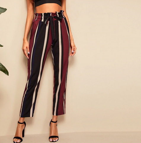 Striped Summer Trousers - SUMMER COLLECTION