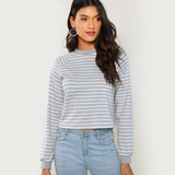 Grey Minimalist Sweatshirt - SUMMER COLLECTION