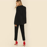 Black Long Sleeve Jumpsuit - SUMMER COLLECTION