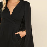 Black Long Sleeve Jumpsuit - SUMMER COLLECTION