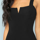 V-Cut Sleeveless Bodysuit - SUMMER COLLECTION