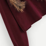 Burgundy Fox Sweatshirt - SUMMER COLLECTION