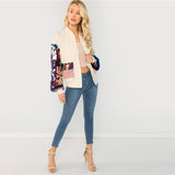 White Sequin Sleeve Jacket - SUMMER COLLECTION