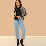 Snakeskin Print Jacket - SUMMER COLLECTION