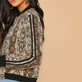 Snakeskin Print Jacket - SUMMER COLLECTION