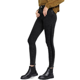 Dark Grey Mid Waist Womens Jeans - SUMMER COLLECTION