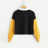 Zip-up Colourblock Sweatshirt - SUMMER COLLECTION