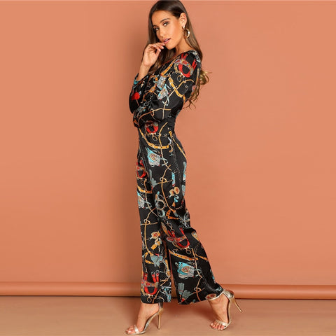 Elegant Waist Knot Jumpsuit - SUMMER COLLECTION