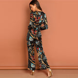 Elegant Waist Knot Jumpsuit - SUMMER COLLECTION