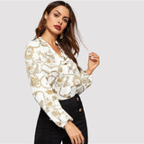 Office Long Sleeve Blouse - SUMMER COLLECTION