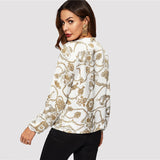 Office Long Sleeve Blouse - SUMMER COLLECTION