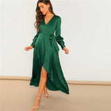 Green Elegant Dress - SUMMER COLLECTION