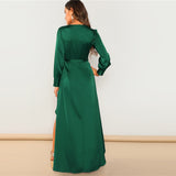 Green Elegant Dress - SUMMER COLLECTION