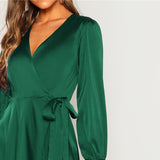 Green Elegant Dress - SUMMER COLLECTION