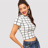 Black and White Striped Top - SUMMER COLLECTION