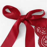 Hot Red Lace lingerie Set - SUMMER COLLECTION