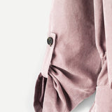 Pink Pleated Trench Coat - SUMMER COLLECTION