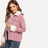 Pink Fur Jacket - SUMMER COLLECTION