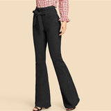 Navy High Waist Wide Ends Womens Jeans - SUMMER COLLECTION