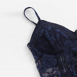 Floral Lingerie Onesie - SUMMER COLLECTION