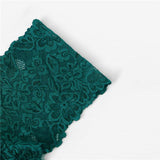 Green  Floral Lace Set - SUMMER COLLECTION