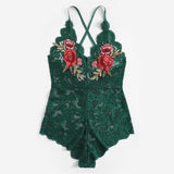 Cross Appliques Lace Onsie - SUMMER COLLECTION
