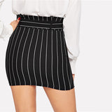 Black and White Office Skirt - SUMMER COLLECTION