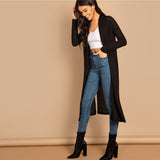 Black Plain Cardigan - SUMMER COLLECTION