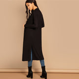 Black Plain Cardigan - SUMMER COLLECTION