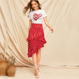 White Graphic Print Top - SUMMER COLLECTION