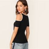Black Cutout Top - SUMMER COLLECTION