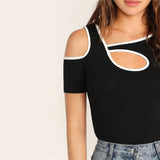 Black Cutout Top - SUMMER COLLECTION
