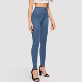 Denim Stretchy  Skinny Jeans - SUMMER COLLECTION