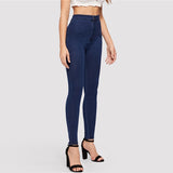 Denim Stretchy  Skinny Jeans - SUMMER COLLECTION