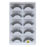 5 pairs of False Eyelashes - SUMMER COLLECTION