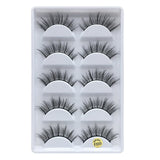 5 pairs of False Eyelashes - SUMMER COLLECTION