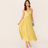 Pastel Pleated Cami Dress - SUMMER COLLECTION