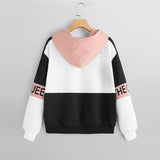 Colourblock Hooded Sweatshirt - SUMMER COLLECTION